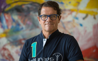 FABIO CAPELLO AMBASCIATORE DELLA FONDAZIONE LAUREUS RINGRAZIA ROMA CARES