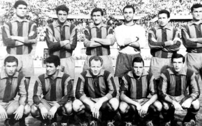 CATANIA, LA STORIA DEL PALLONE ROSSAZZURRO